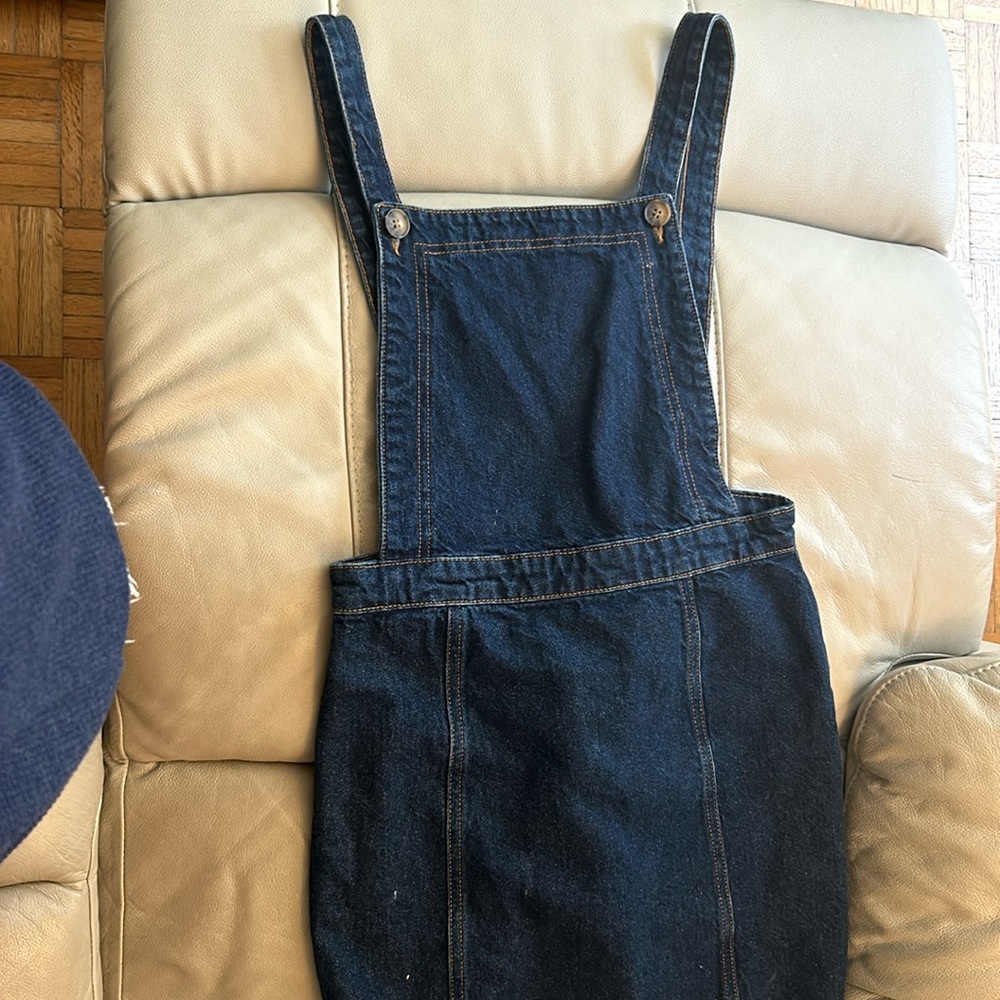 Topshop Overall Dress